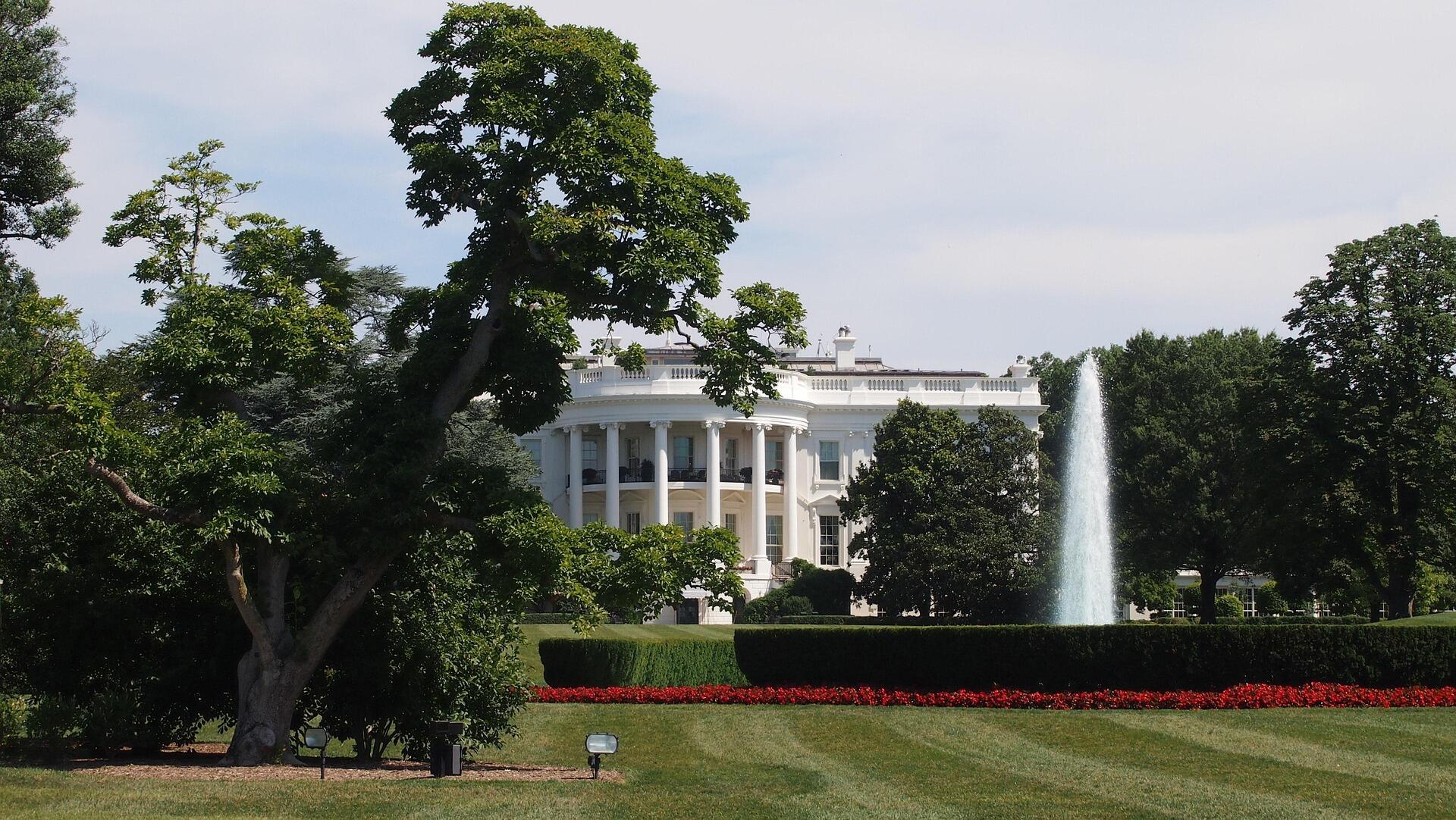 white house abd başkanlık sarayı washington dc dış cephe görünümü